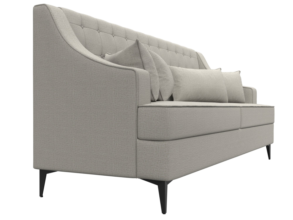 Дизайнерские диваны для гостиной, Диван кухонный прямой Марк, рогожка Амур