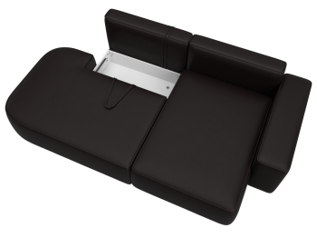 Диван угловой Лига-065 угол правый, экокожа GRIFON