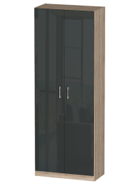 Распашной шкаф Лайф для одежды 80*40*215 Дуб сонома