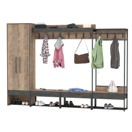 Набор мебели для прихожей из шести предметов Трувор