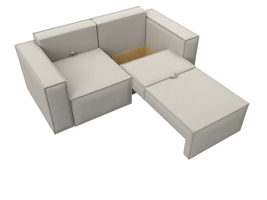 Диваны кровати со спальным местом, Диван прямой Куба мини, рогожка Амур