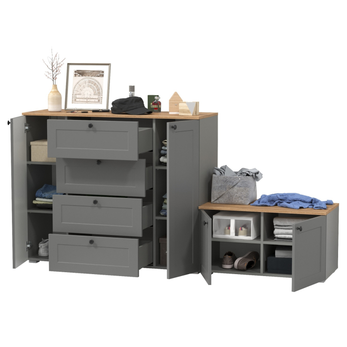 Прихожие, Комод Остин 16.221 с тумбой две дверки