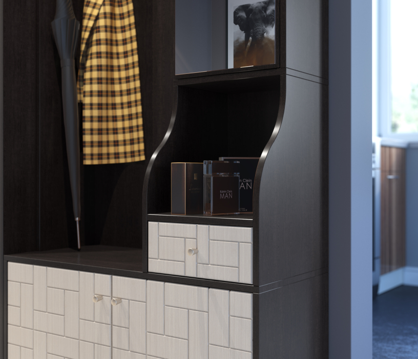 Гардеробные, Эквадор СВ-631 шкаф комбинированный