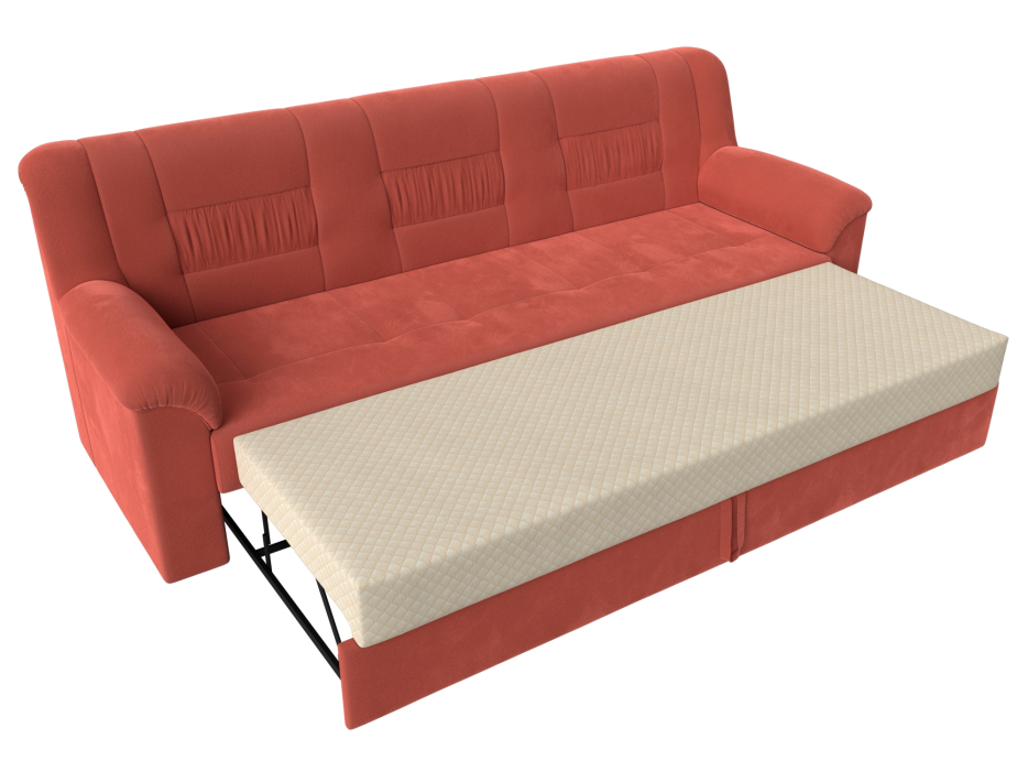 Дизайнерские диваны для гостиной, Прямой диван Карелия, Микровельвет