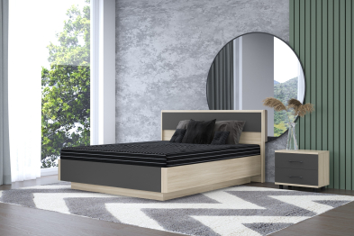 Модульная система Грейс Кровать КР-4004  Ясень Асахи