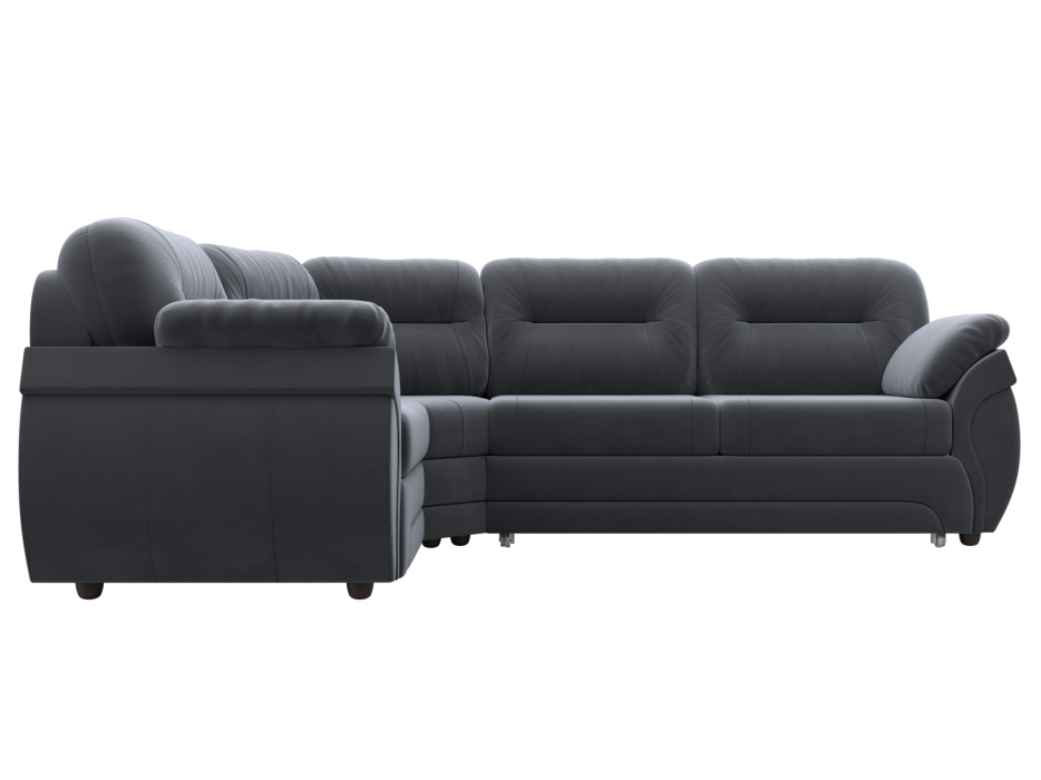 Диваны угловые в гостиную, Диван угловой Бруклин левый угол, велюр