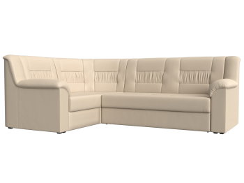 Угловой диван Карелия левый, экокожа