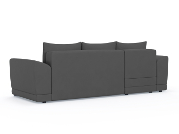 Диван-кровать угловой Рентон еврокнижка, велюр