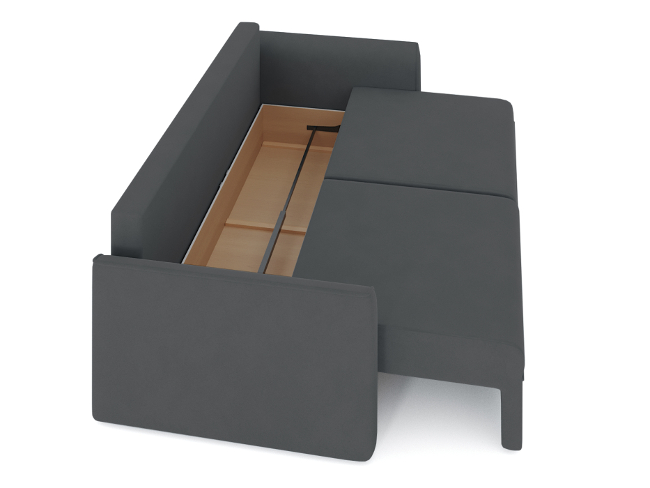 Диваны еврокнижки, Диван-кровать еврокнижка пантограф Эрдинг, велюр