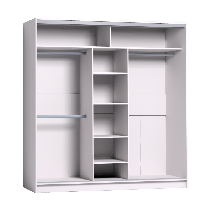 Шкафы-купе 3-х дверные, Шкаф-купе 3-дв  Strike 2000 лдсп/лдсп  (в2105*ш2000*г595)