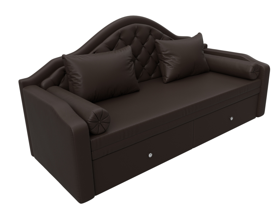 Диваны выкатные, Диван детский прямой Сойер, экокожа