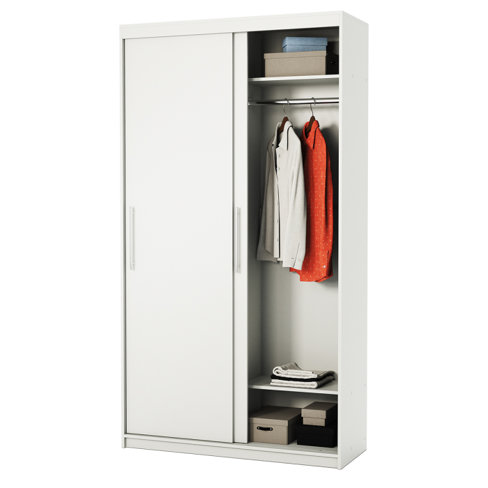 Шкафы-купе 2-х дверные, Шкаф-купе 2-х дверный Эконом платяной 100х60х200