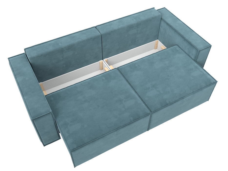 Диваны выкатные, Диван прямой Куба, велюр