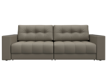 Диван прямой с декором Лига-049 НПБ, экокожа GRIFON