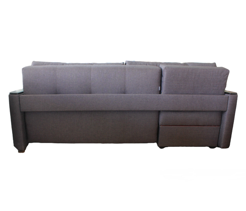 Диваны угловые в гостиную, Угловой диван Аризио, рогожка