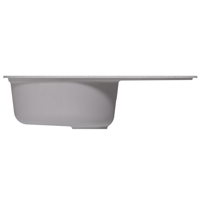 Кухонные мойки, Мойка ML-GM16 овальная с крылом, 730*460*180мм NEW*