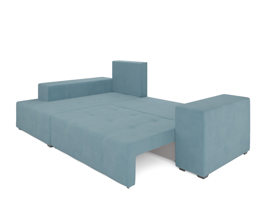 Диваны угловые в гостиную, Диван угловой Монреаль Левый угол (Велюр)