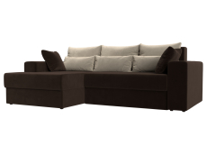 Офисные диваны, Угловой диван Майами левый угол, микровельвет