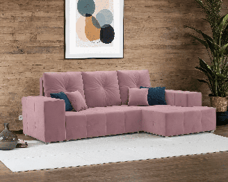 Диван угловой Монреаль Правый угол (Велюр)