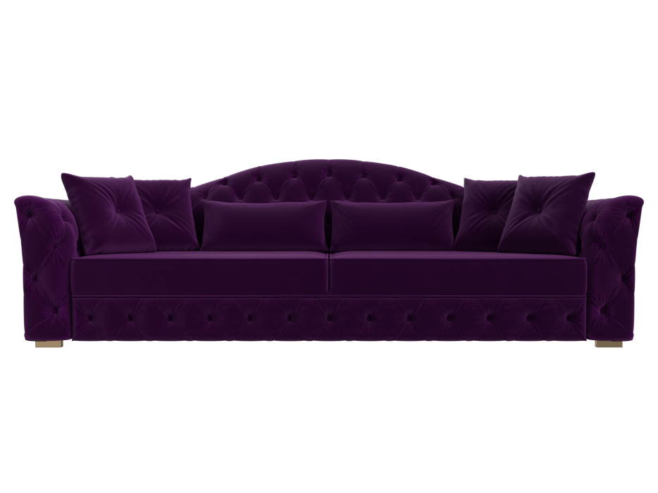 Диваны кровати со спальным местом, Прямой диван Артис, микровельвет