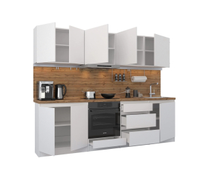 Кухонный гарнитур Леон прямой 2600 см