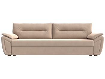 Прямой диван Нэстор Лайт, велюр