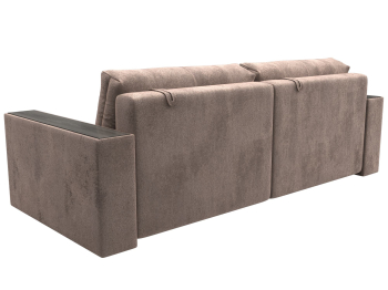 Диван прямой с декором Лига-049 НПБ, велюр TOWER