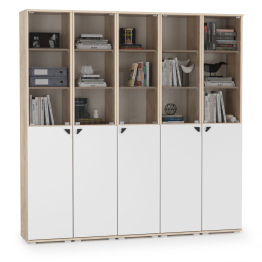 Шкафы со стёклами Бостон № 49