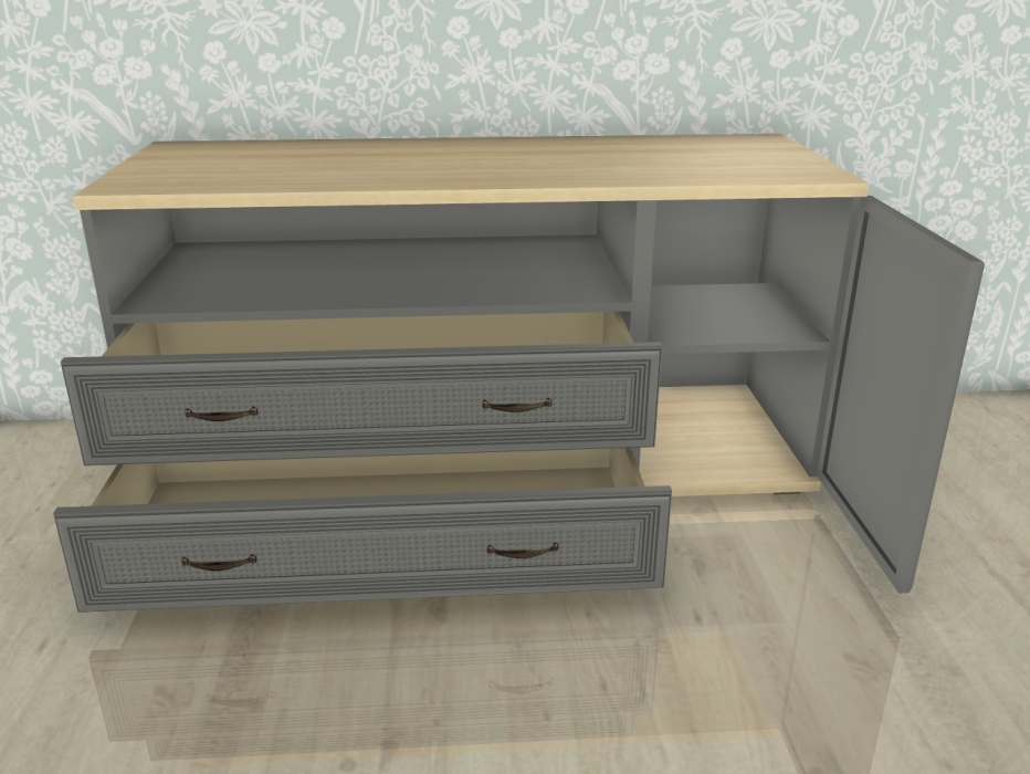 ТВ-тумбы, Модульная система Карина Тумба ТБ-1023