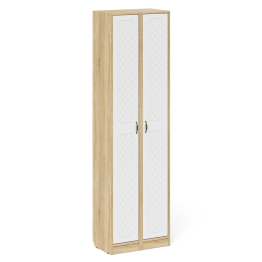 Два пенала для прихожей серии П-6 МДФ фрезеровка ромб