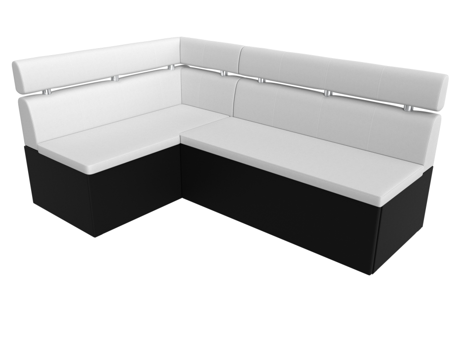 Диваны угловые кухонные, Кухонный угловой диван Классик левый угол, экокожа