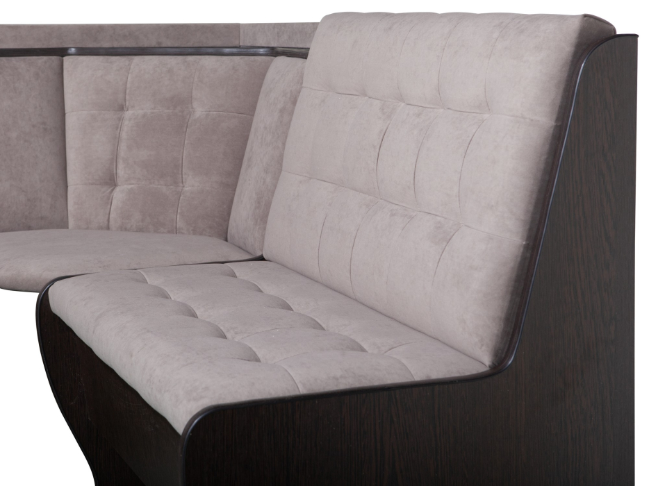 Кухонные уголки, Кухонный уголок Стиль 1Л (со столом СТ3) Дуб венге / велюр