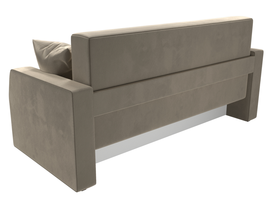 Диваны кровати со спальным местом, Диван прямой Малютка, микровельвет