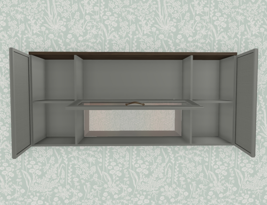 Настенные полки, Модульная система Карина Антресоль АН-1016