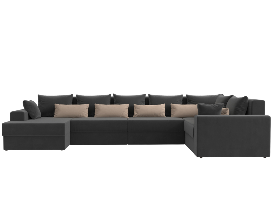 Офисные диваны, П-образный диван Майами левый угол, Велюр