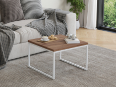 Журнальные столики, Столик журнальный Айсберг Лофт 01 Белый