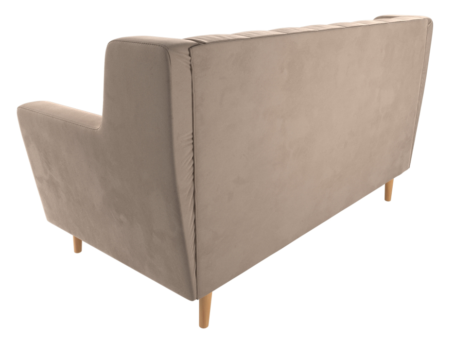 Диваны прямые кухонные, Прямой диван Брайтон 2 Люкс, велюр