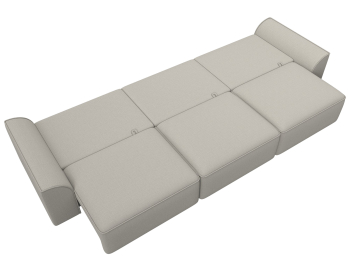 Диван прямой Лига-048 НПБ Лонг, рогожка Амур