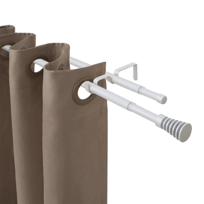 , Карниз двойной 16/19 мм Телескоп 104.689 160/300 с мет.кольцами