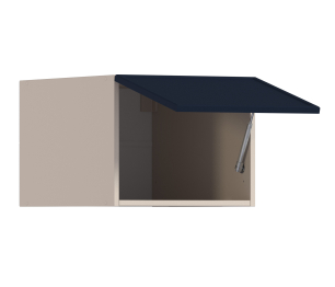 Регина РПГ-245 Полка Песочный/МДФ Квадро Синий