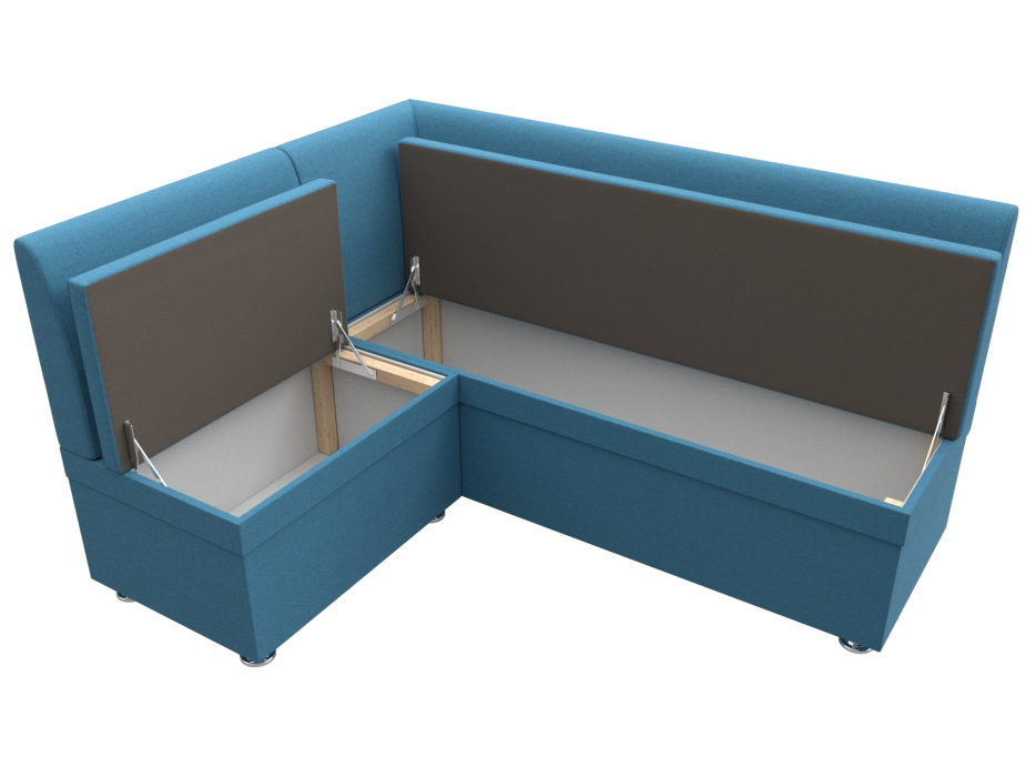 Кухонные уголки, Диван кухонный угловой Уют левый угол, рогожка Амур