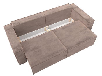 Диван прямой Куба, велюр TOWER