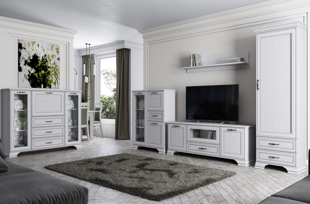 Комоды, Тумба 1V2D1S, TIFFANY