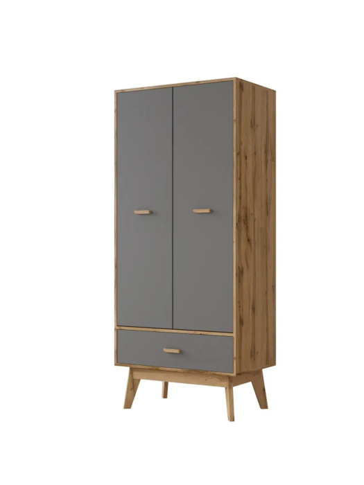 Шкафы двухстворчатые, Шкаф для одежды Радиорама 2113 185х80х50 см