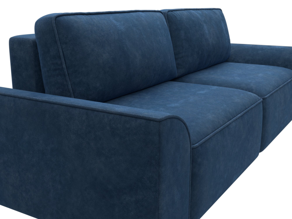 Диваны еврокнижки, Диван прямой Лига-048 НПБ, велюр BRUT