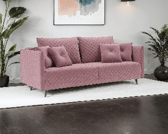 Диван прямой Вашингтон тик-так (Велюр)