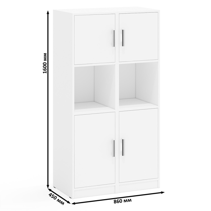 Шкафы двухстворчатые, Два Пенала к компьютерному столу СК-9