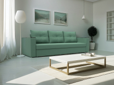 Диваны еврокнижки, Диван прямой Атланта без стола, рогожка Амур