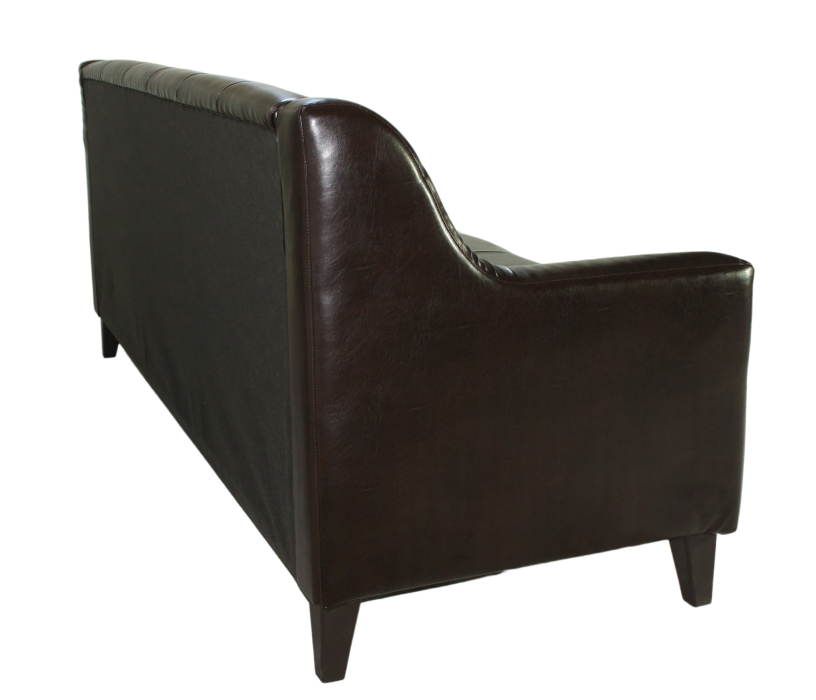 Диваны кровати прямые, Диван Денди, экокожа, без с/м