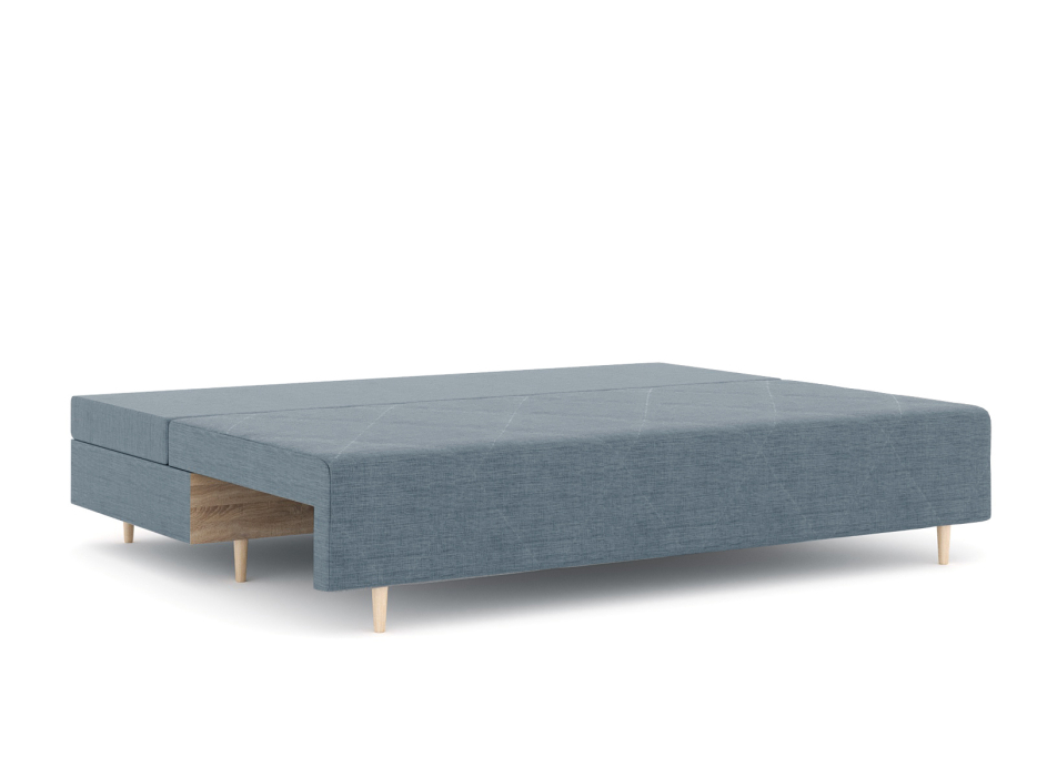 Диваны еврокнижки, Диван-кровать Милли без подлокотников, рогожка